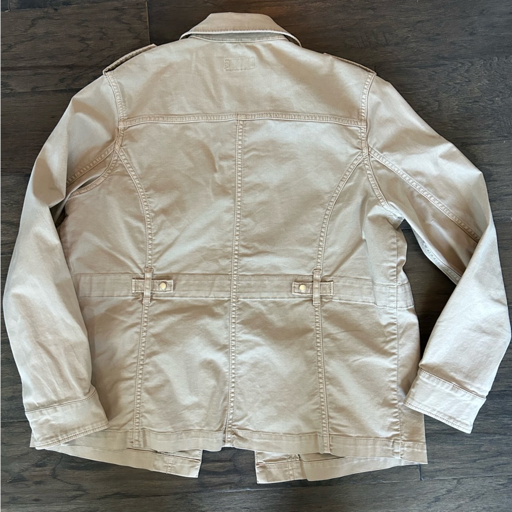 Vineyard Vines Cargo Utility Jacket Size S Beige Coastal Prep - Picture 5 of 6